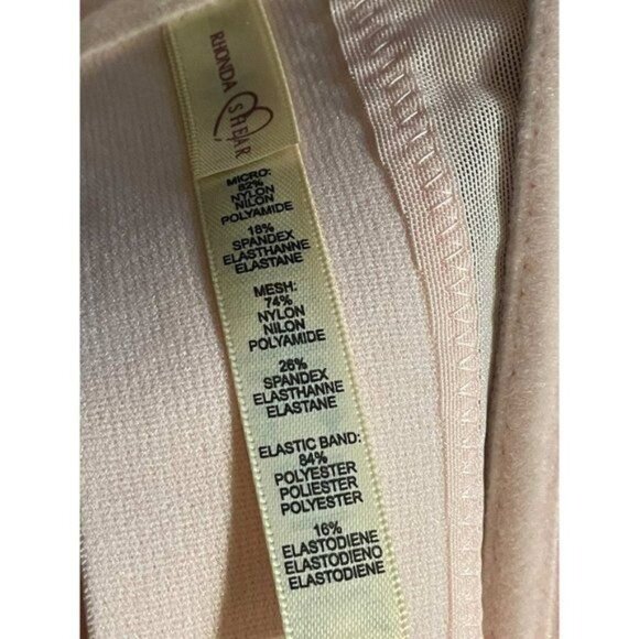 Rhonda Shear Molded Cup Bra with Mesh Back Set of Two 1X - Picture 7 of 9